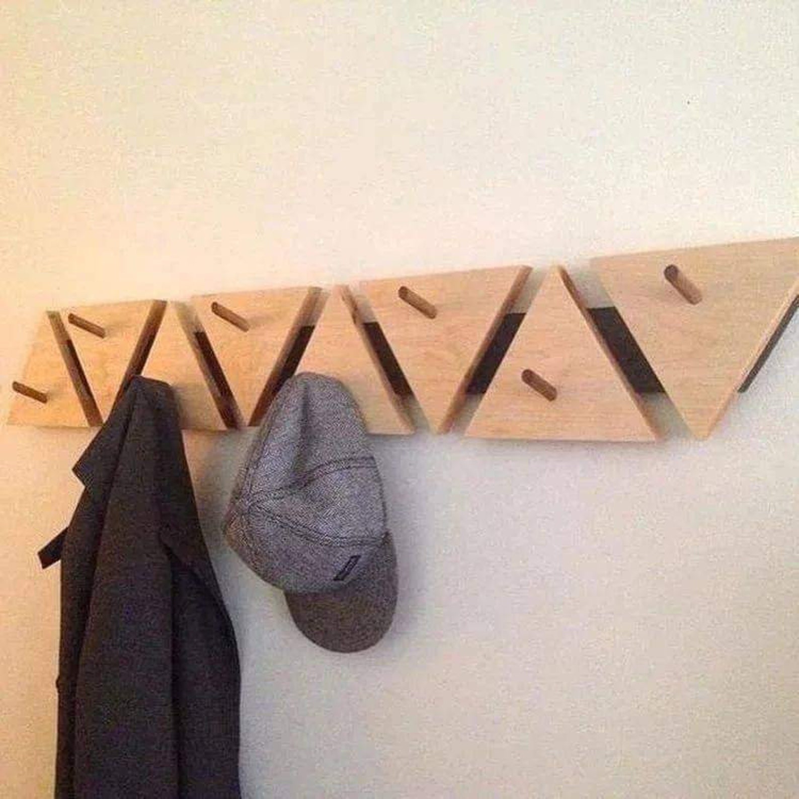 Hand Made Rack Handmade Coat Rack - Etsy
