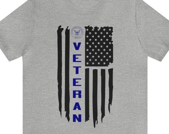 Navy Veteran Flag Shirt, Veteran Gifts, Gift For Veterans, Independence Day Gift, Independence Day Shirt, Flag Shirt, American Flag Shirt