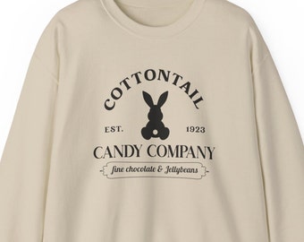 Cottontail Candy Company Easter Sweatshirt,Easter Bunny Shirt,Carrot Shirt,Easter Shirt,Easter Family Shirt,Easter Day,Easter Matching Shirt