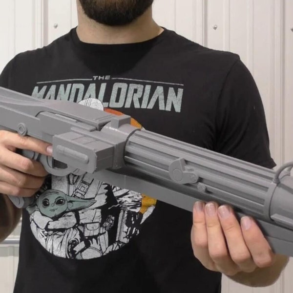 DC-15S Blaster Replica - 3D Printed Prop For Cosplay & Display