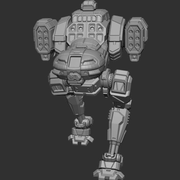 Bruce IIC (par PMW) - Autres figurines Battletech Mechwarrior