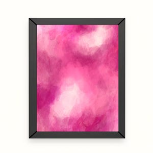 WYNN pink abstract art 16x20 inch digital download print vibrant modern wall art