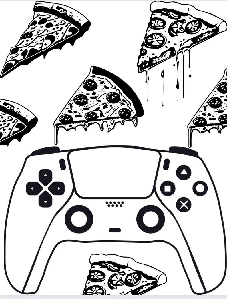 Video Game Coloring Pages for All Ages - Etsy