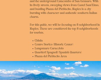 Naples, Italy Travel Guide