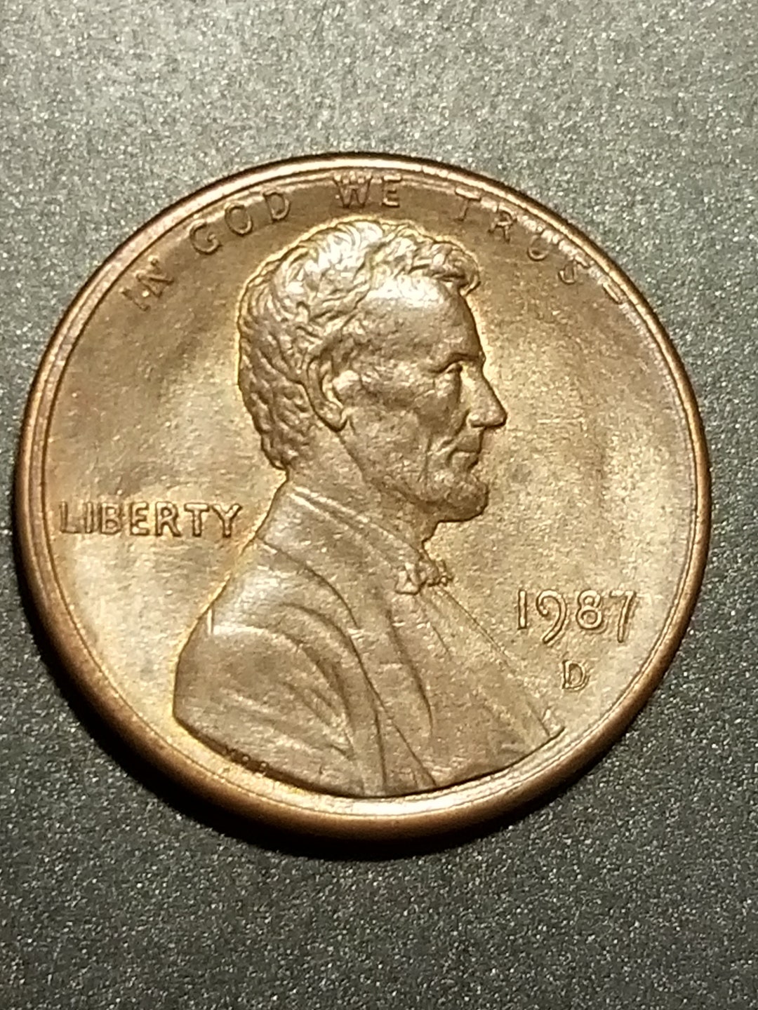 EXTREMELY RARE 1987 D Lincoln Memorial Penny Multiple Error Coin - Etsy