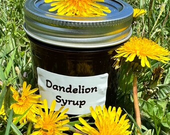 Organic Dandelion Syrup