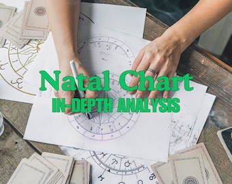 Birth Chart/Natal Chart Report - Understand your personal Birth Chart. Get now and start your astrological journey!