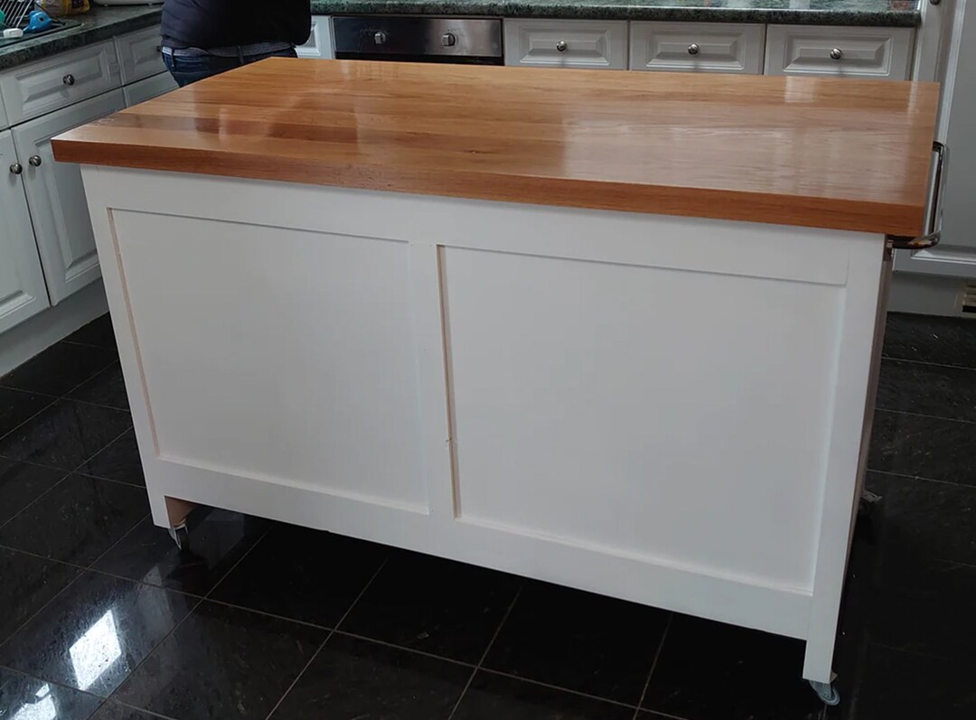 Handmade Kitchen Hardwood Kitchen Island UK Made Etsy UK