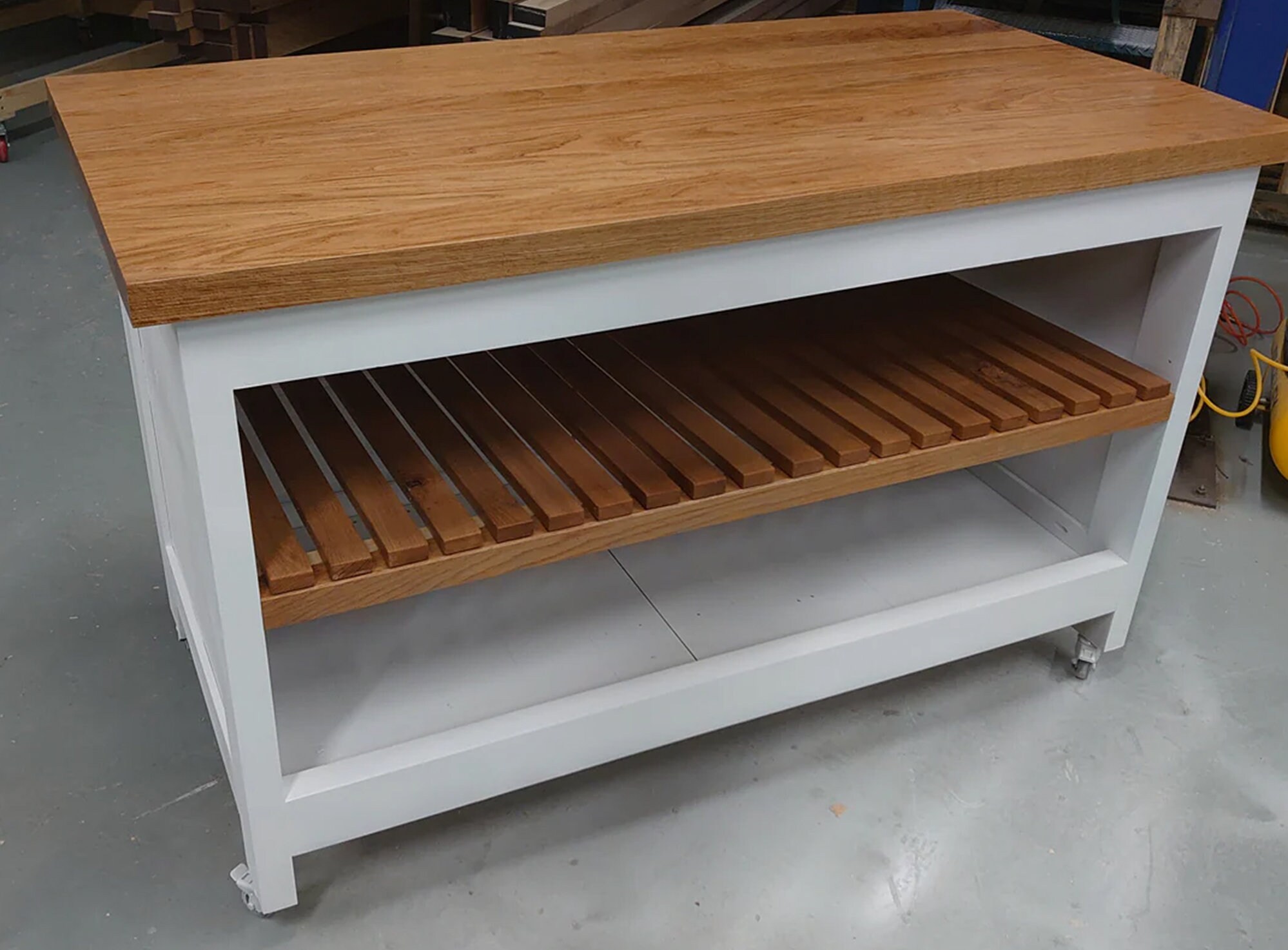 Handmade Kitchen Hardwood Kitchen Island UK Made Etsy UK