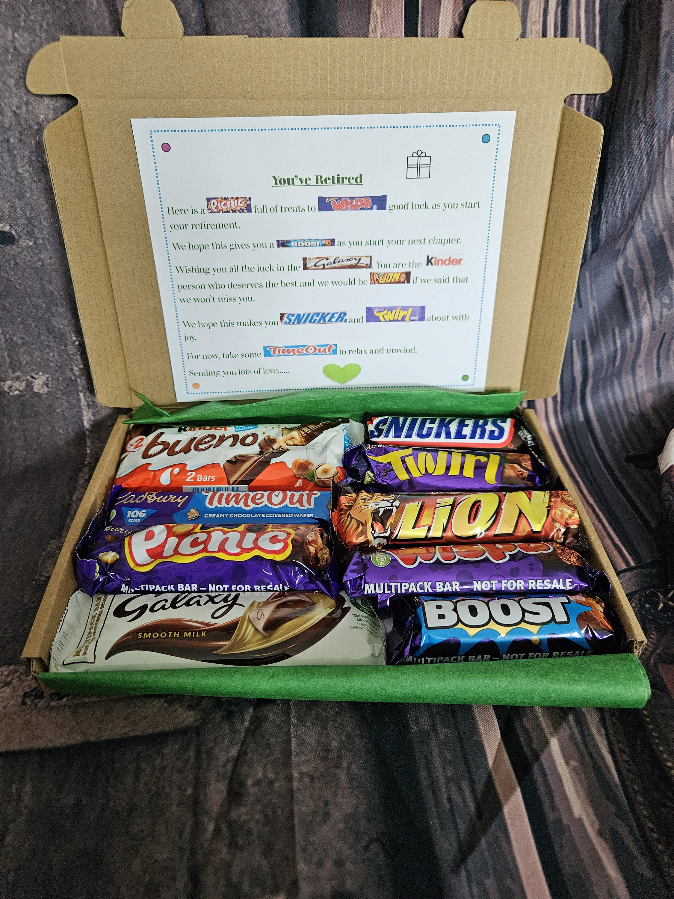 Retirement Gift | Congratulations You've Retired | Retirement | Retirement  Chocolate Gift | Retirement Sweet Box | Chocolate Gifts - Etsy