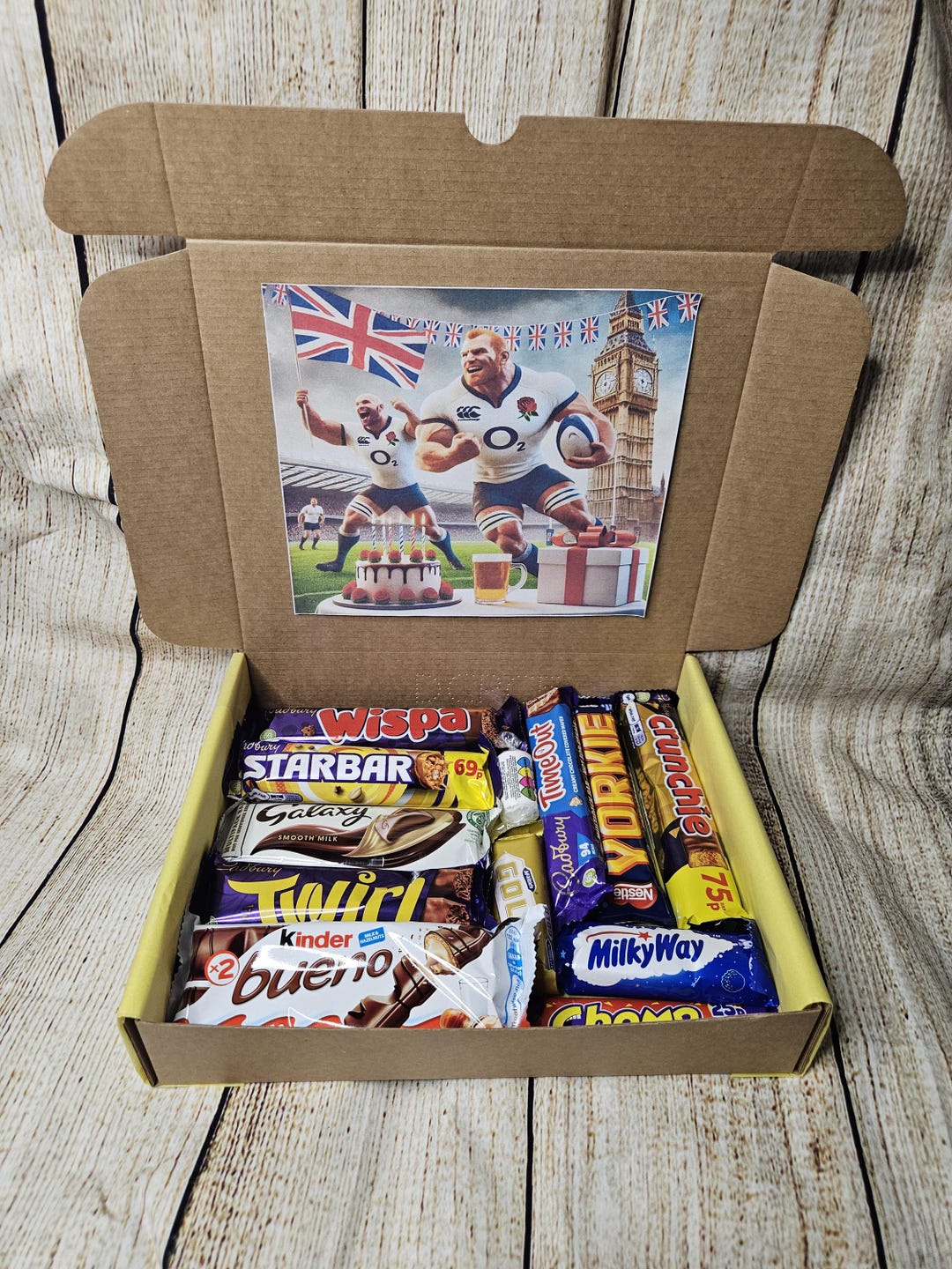 Perfect Rugby Snacks Rugby Fan Sweet Treat Box | Match Day Snacks | Rugby Lover Gift Idea ...
