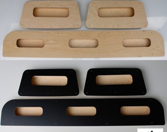 Interior trim for Mercedes Sprinter with storage compartments - upper doors W906/W907 Crafter 1 (3-piece set)