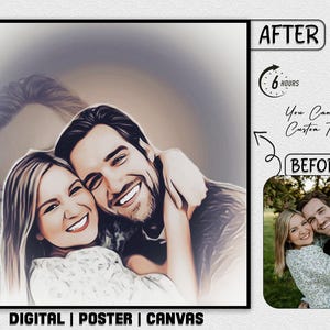 Your Photo Custom Modern Art Theme Portrait Pencil Art Portrait Art New Effect Portrait Social Profile Picture Stylish Digital Poster Canvas