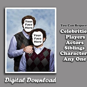 Step Brothers Family Portrait | Funny Portrait | Family Gift Ideas | Personalised Mom Gift | Gifts For Her