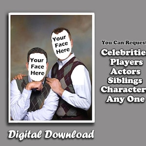 Step Brothers Family Portrait | Funny Portrait | Family Gift Ideas | Personalised Mom Gift | Gifts For Her