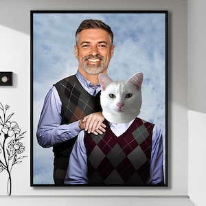 Step Brothers Family Portrait | Funny Portrait | Family Gift Ideas | Personalised Mom Gift | Gifts For Her Digital Download