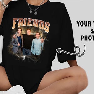 Custom Your Own Bootleg Tee, Retro Custom Bootleg Rap Tee, Custom Bootleg, Custom Your Photo, Insert Your Design, Vintage Graphic 90s Tshirt