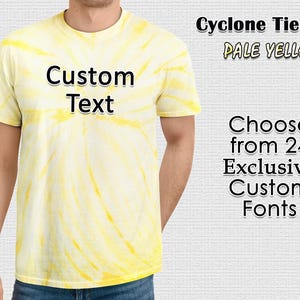 Tie-Dye Tee CYCLONE, CRYSTAL, SPIRAL, Fwd Fashion Design  Organic Tie-Dye T-Shirt Friendly Multiple Colour Unisex Hippie Style Unisex TShirt