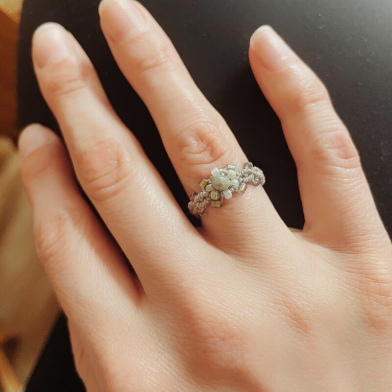 Macrame Ring - Etsy