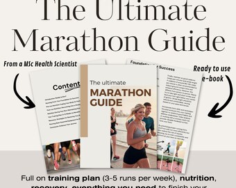 Guía completa de entrenamiento para maratones: consejos de expertos para el éxito, planes de entrenamiento completos, nutrición, recuperación y más.