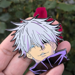 JJK Hard Enamel Pin, Gojo Pin , Gifts for Anime Lover
