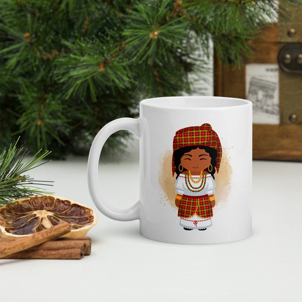 Tasse Mug  | Tenue traditionnelle | Antilles | Antillaise