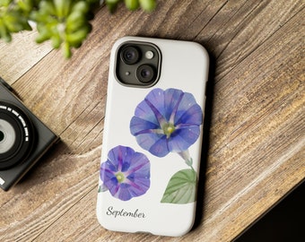 September birth month flower phone case