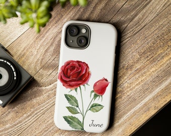 June birth month flower phone case