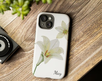 May birth month flower phone case