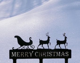 Merry Christmas Yard Stake