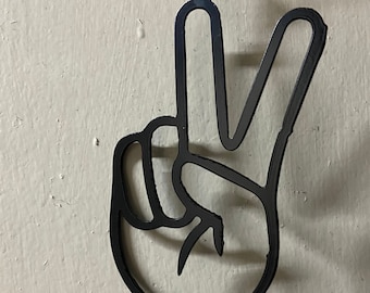 Peace Sign Ornament