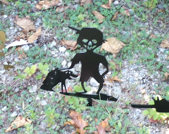 Halloween Kid Yard Stakes