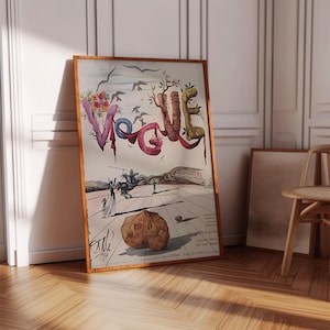 Funky Magazin Cover Print, Vintage Modekunst, Girly Wandkunst für Schlafzimmer, Wohnzimmer, Barwagen oder Wohnheim, digitaler Download