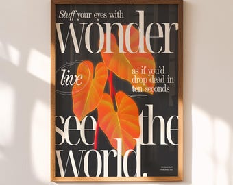 Fahrenheit 451 Print | Ray Bradbury Sci-Fi Literary Poster