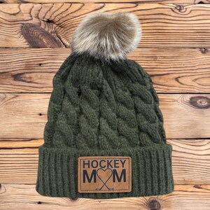 Gorro de hockey para mamá Gorro de hockey personalizado Gorro de hockey personalizado Gorro de hockey con número Gorro de hockey personalizado Gorro de hockey personalizado Hunter Green