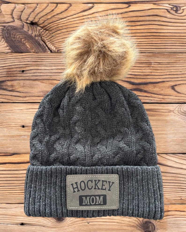 Gorro de hockey para mamá Gorro de hockey personalizado Gorro de hockey personalizado Gorro de hockey con número Gorro de hockey personalizado Gorro de hockey personalizado Grey