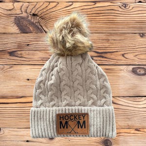 Gorro de hockey para mamá Gorro de hockey personalizado Gorro de hockey personalizado Gorro de hockey con número Gorro de hockey personalizado Gorro de hockey personalizado Beige