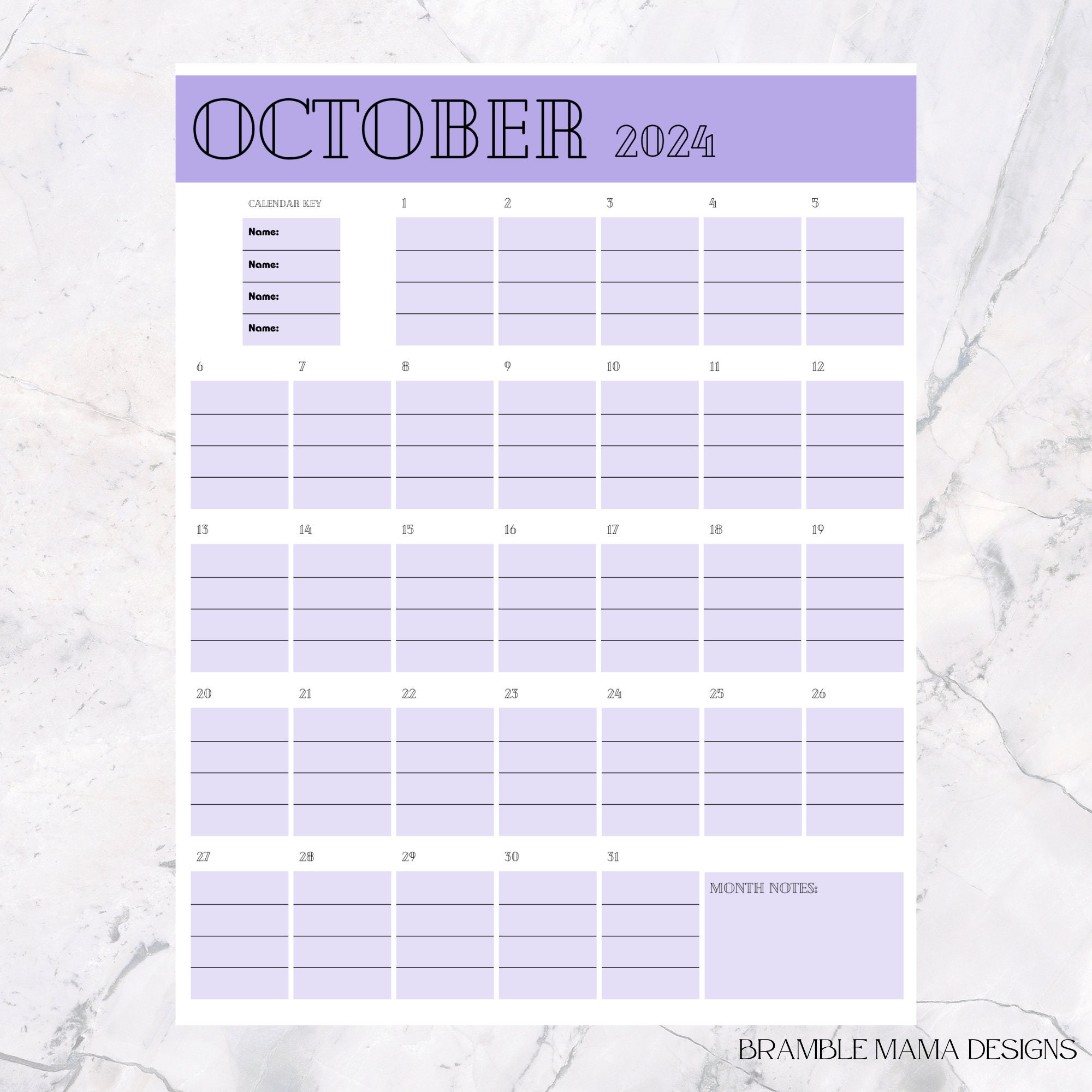 2024 2025 Family Calendar Printable - Il Fullxfull.5708603932 Rd2h 