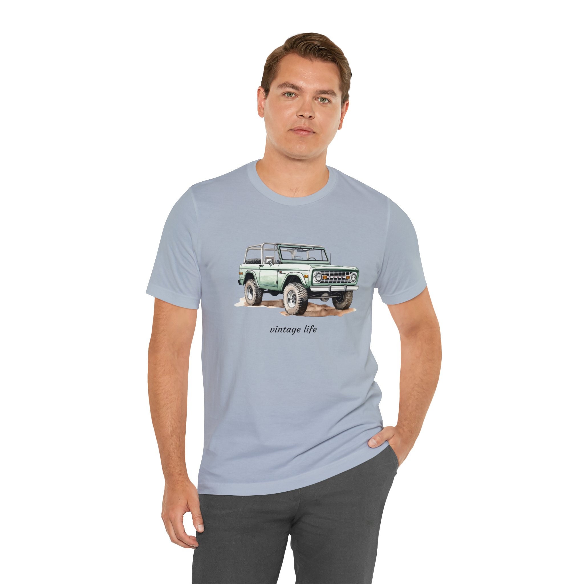 thumbnail image 2 of Maddmax Design 1966-1992 Ford Bronco Classic Outline T-Shirt - Unisex, Free Shipping 2 of 2