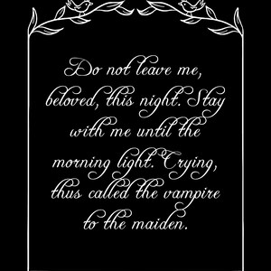 Dark Love | 30 magical grayscale coloring pages | Dark Fantasy Art | Gothic | Adult Coloring Pages | Printable PDF | Instant Download image 10