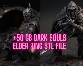 Dark Souls Elder Anello 50 GB Stampe 3D File STL