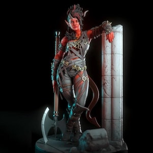 Karlach 3d Resin Figure