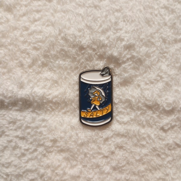 Salty Enamel Pin