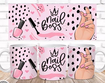 Nails Boss 12 Oz Mug