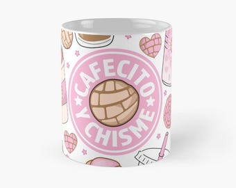 Cafe and Chisme Fun 12 Oz Mug