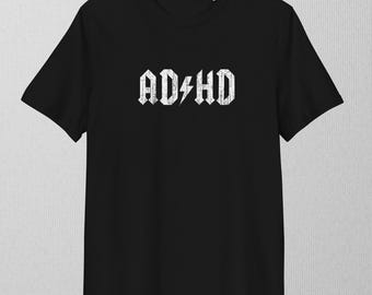 Unisex ADHD Graphic cotton t-shirt