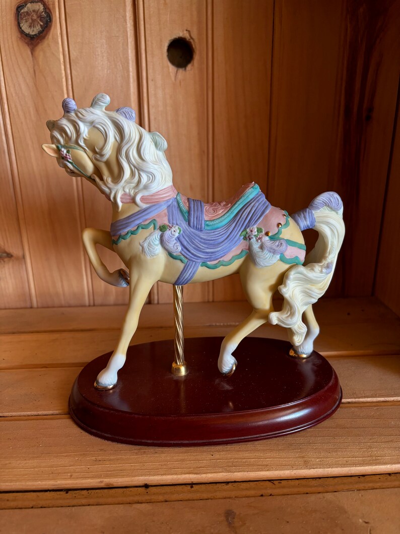 Lenox Carousel Horses Etsy