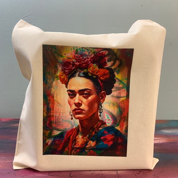 Frida Khalo - Peinture classique - Sac en coton - Produit UE - Édition limitée - 1/10 - Objet de collection - Art - Romantisicm