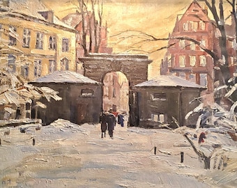 Robert Wakeham Pilot,  1898 - 1967, Canadian Artist, Original Oil Painting on Canvas