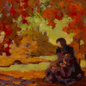 William Henry Clapp, Canadian, American, 1879 - 1954, Impressionist Oil Painting
